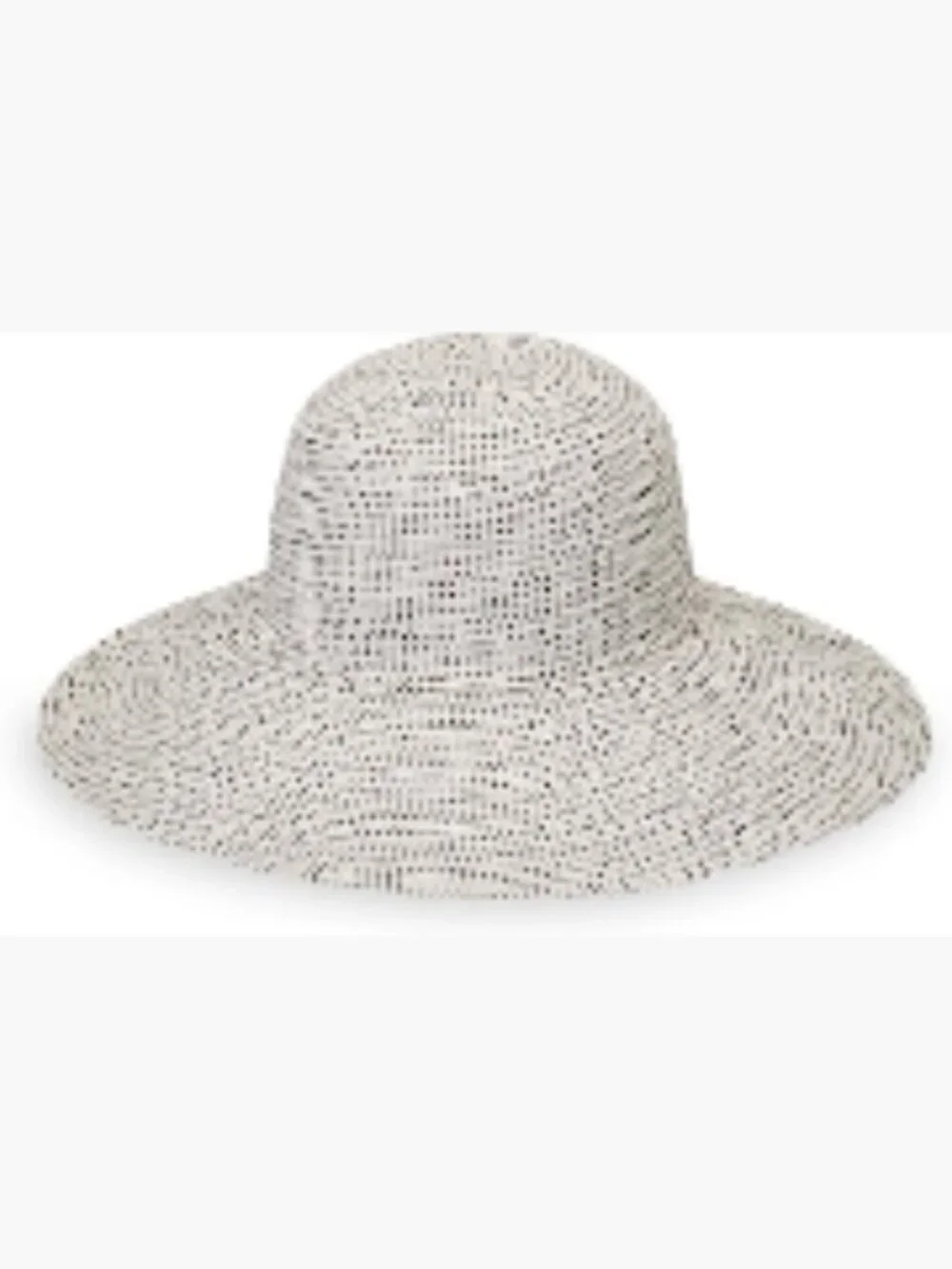 UPF 50+ Sun Hat with Wire-Edge Brim and Drawstring
